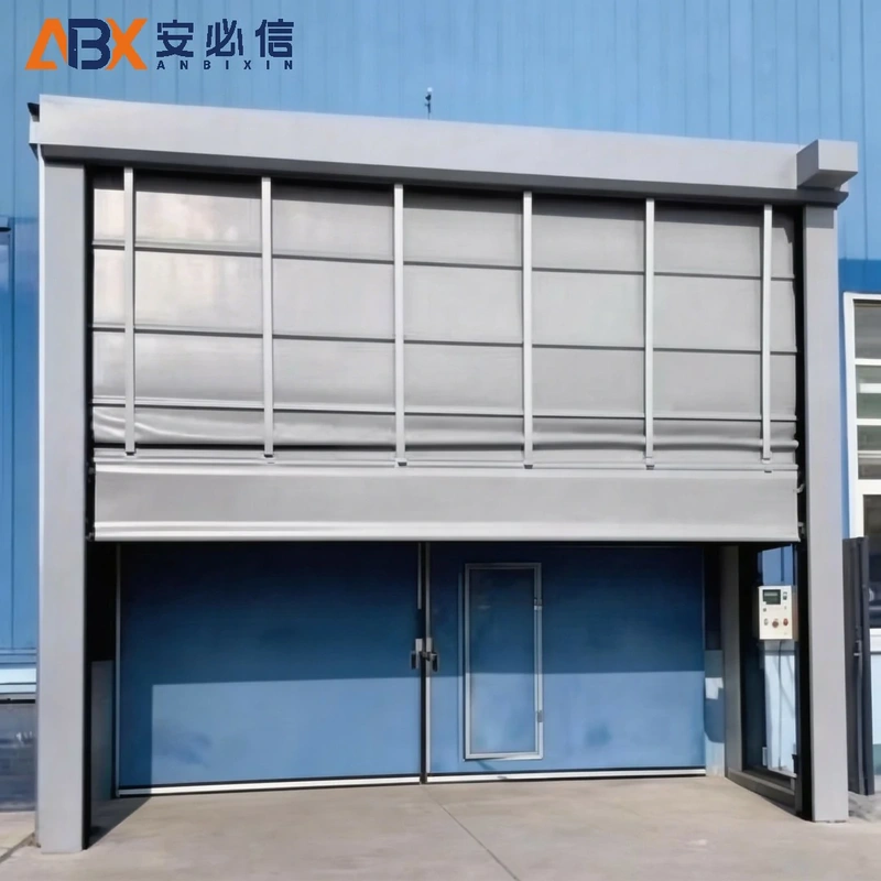 背带堆积门