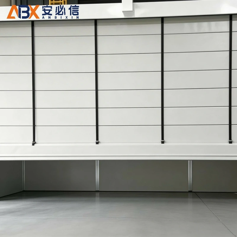 PVC 堆积门