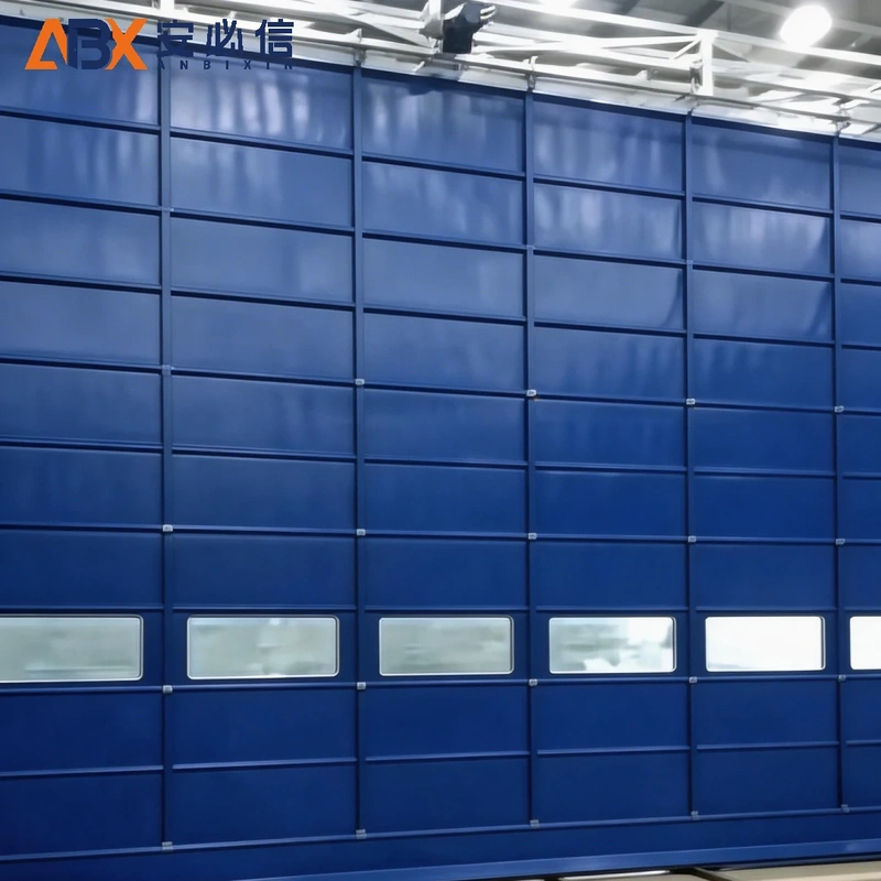 PVC 堆积门